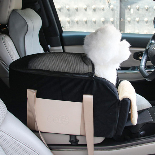 Asiento Para Perro Con Consola Central Cama Para Perro Para