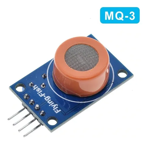 Sensor Gas Mq3 Mq-3 Sno2 Alcohol Gasolina Humo Arduino