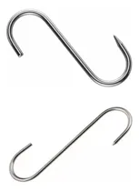 Comprar 12 Ganchos Carniceros S 6x6 15cm X6mm Con Punta 