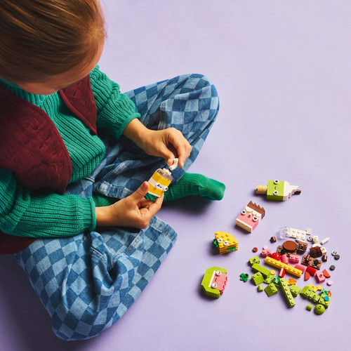 Lego Classic Amigos Nutritivos Creativos Juguete 11039 150 Lego Classic
