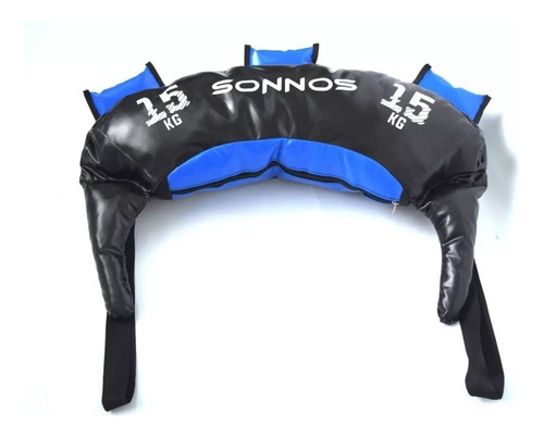 Saco Bolsa Bulgara Sobrecarga Sonnos 15 Kg. Funcional Color Azul