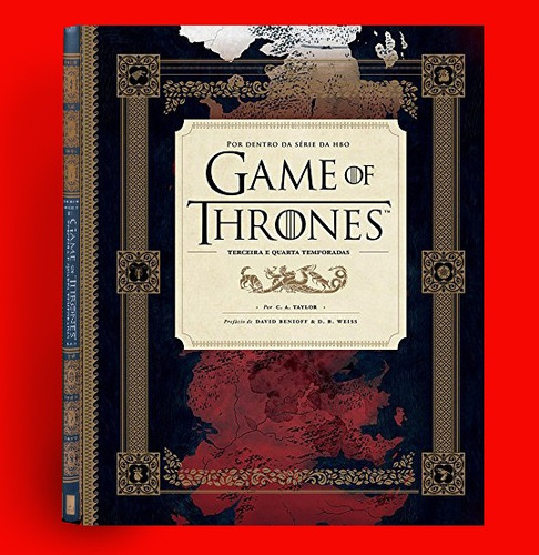Livro Por Dentro Da Série Game Of Thrones 2 Temp 3 4 +brinde