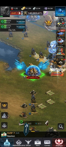 Imagem 1 de 5 de Base Level 30 - 140m De Poder - Jogo Last Empire War Z