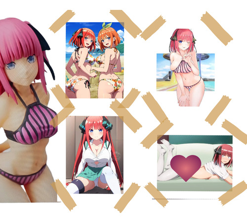 Figura Nino Nakano Impresión 3d Más Regalo (Usado)