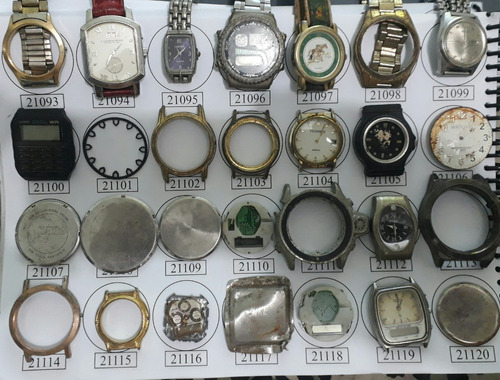 Lote 76 Sucatas Casio E Outros- Máquina Do Tempo