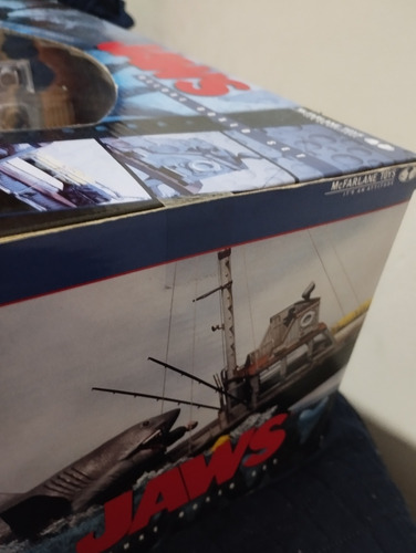 Jaws Mcfarlane Playset Raro Tubarão