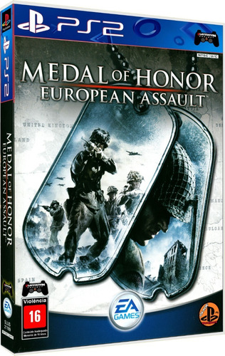 Medal Of Honor European Assault P/ Ps2 Slim Bloqueado