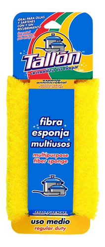  Tallón Fibra Lavatrastes Cocina Multiusos Limpieza Ollas 