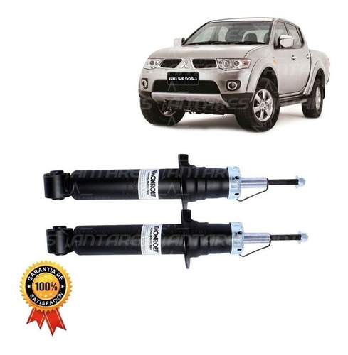 Kit Amortiguadores Para Mitsubishi L200 2007-14 Del +tras