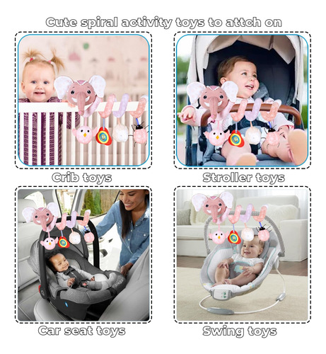 Juguetes De Asiento De Automóvil Para Bebés De 0 A 6 Meses Nombre Del Diseño Color