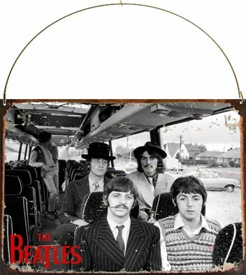 Cartel De Chapa The Beatles M414
