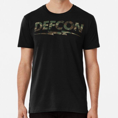 Remera Defcon -woodland Algodon Premium