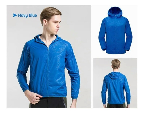 Chaqueta Cazadora Rompevientos Deportiva Semi Impermeable