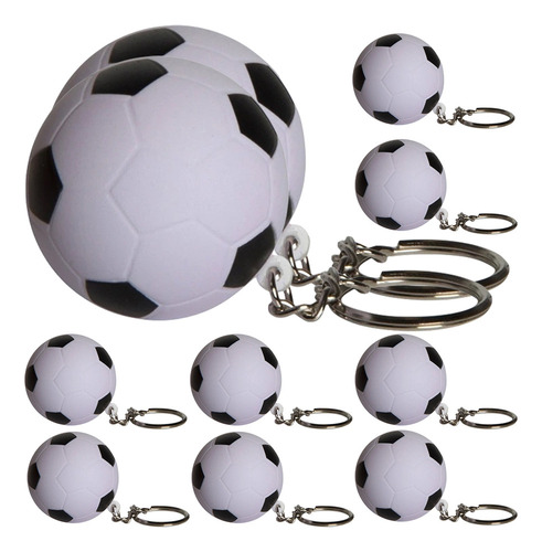 Llavero De Fútbol Con Pluma Estilográfica, 10 Unidades