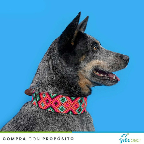 Imagen 1 de 2 de Collar Artesanal Rosa (ch)