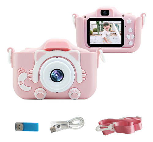 Cámara Digital Portátil Para Niños 20mp 1080p Cámara De Víde