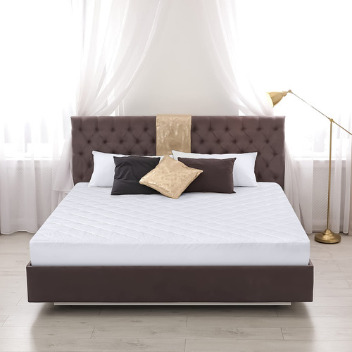 Utopia Bedding Protector De Colchón Acolchado (queen) . Color Blanco