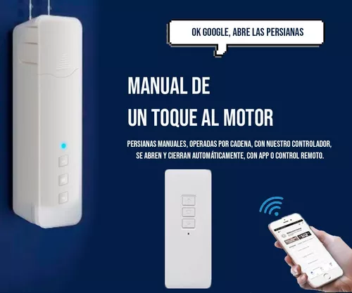 Sistema Automatizador Para Persiana Wifi Alexa Rf433 Mhz