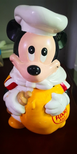 Antiguo Contenedor Mickey Mouse Disney Oficial Usa 1981