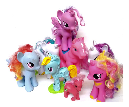 My Little Pony Vintage Lote Hasbro Unicornio Figura