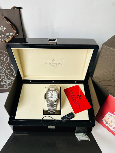Reloj Pulsera Patek Philips Plata/blanco Plata Plata Blanco (Usado)