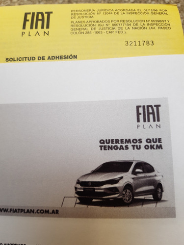 Transfiero Fiat Plan