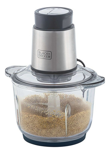 Processador De Alimentos Black Decker Modelo Mp300g Cinza