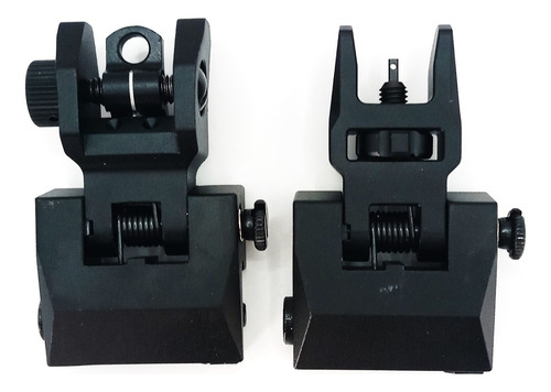 Juego De Miras Abatibles Metálicas Ar15 M4 M16 Ak47