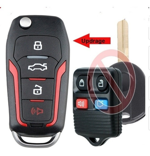 Llave Ford Explorer Con Chip (2001-2015)