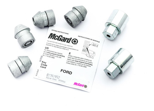 Imagen 3 de 7 de Kit Tuercas Seguridad Ford Focus Iii