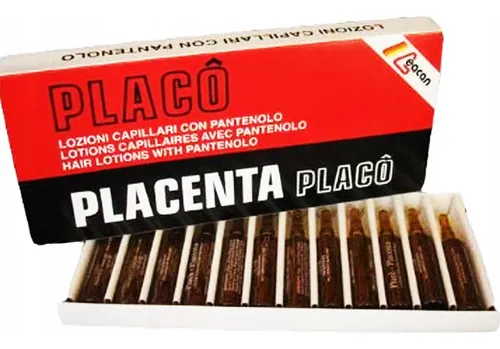 Tratamiento Para La Caída Del Cabello Placenta Placo, 12 Fra