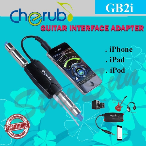 Cherub Interfaz Guitar Link Para Conectar Guitarra A Celular