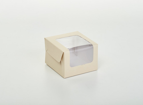 Caja 1 Pieza Baja Visor 10x10x7cm (x50u) Torta Mini Pvc 198