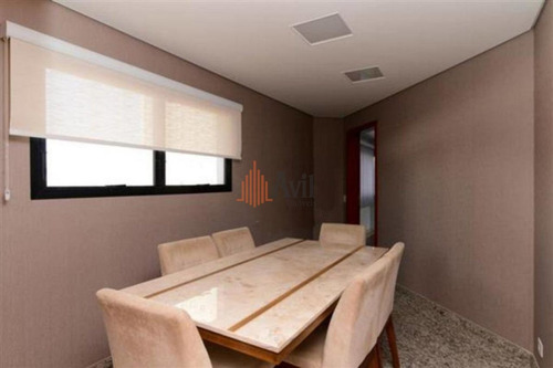 Imagem 4 de 15 de Espetacular Apartamento Residencial À Venda, Tatuapé, São Paul. 3 Suites. - Av537