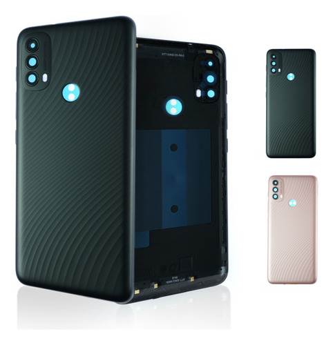 Tapa Trasera Y Cristal Cámara Para Motorola Moto E40 Xt2159