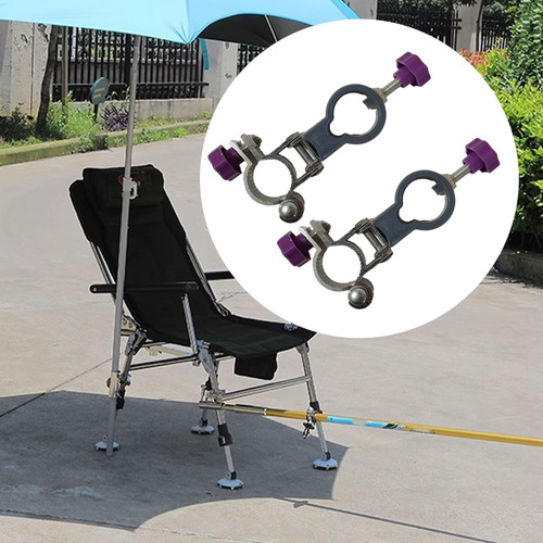 2x Plegable Silla De Pesca Para De Silla Para Instalar