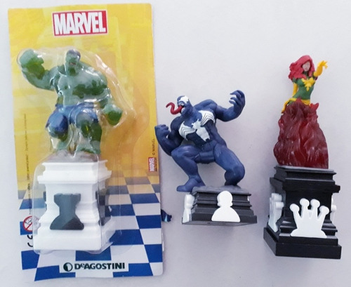 Coleccion 3 Figuras Curso Super Heroes Marvel 