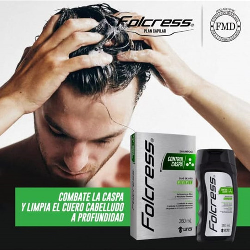 Tratamiento Shampoo Anti Caspa Limpieza Profunda 260ml