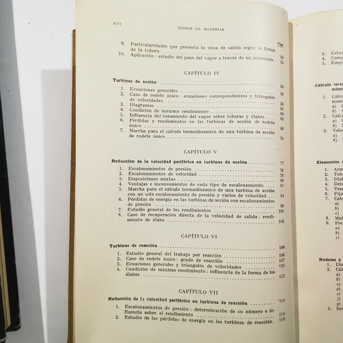 Turbomaquinas De Vapor Y De Gas Su Calculo M. Lucini 1947 (Usado)