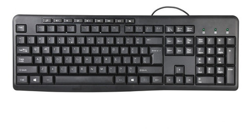 Teclado Winstar Multimedia Negro Kb8507