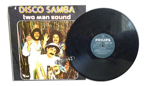 Dante42 Disco 33 Vinilo Lp Longplay Disco Samba Two Man Soun