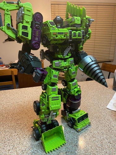 Devastator Jinbao Devastador Con Upgrade Nuevo Combiner
