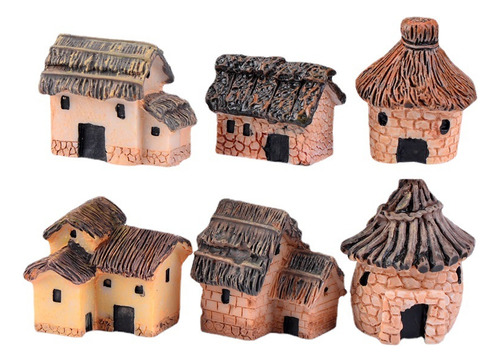 Casitas De Resina Creativas Para Musgo Estilo Zakka