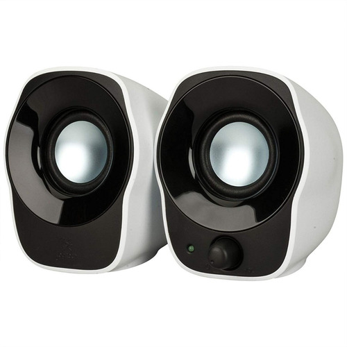Bocina Logitech Z120 negra y blanca