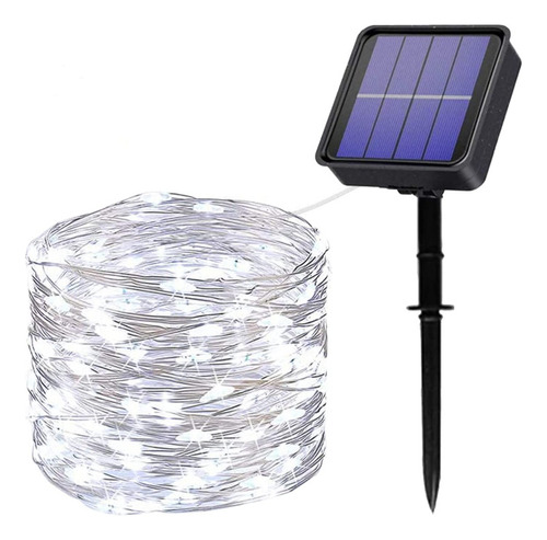 1 Tubo Led Solar Led Para Decoración De 12 Metros