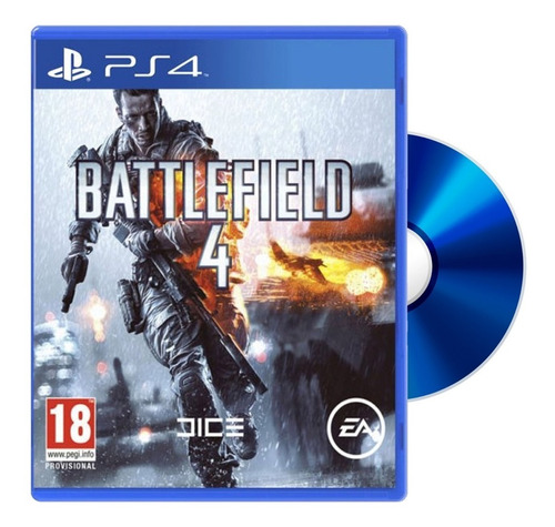 Jogo Battlefield 4 Bf Ps4 Midia Fisica Dvd Lacrado Dublado 