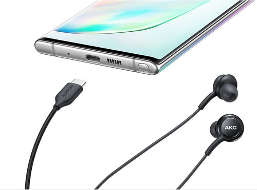 Imagem 8 de 9 de Fone De Ouvido Estéreo Akg Usb-c Original Samsung Preto