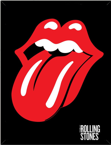 Cuadro Decorativo Rolling Stones 2 Medidas 30x40 Cm