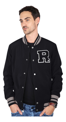  Chamarra Casual Deportiva Boomber Hombre Roosevelt A192
