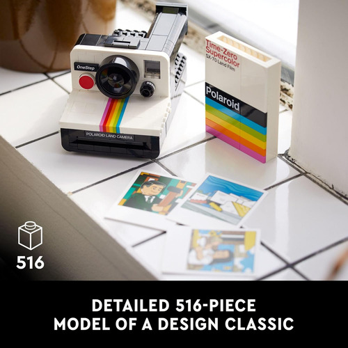 Juego De Construcción Lego Ideas Polaroid Onestep Sx-70 P...